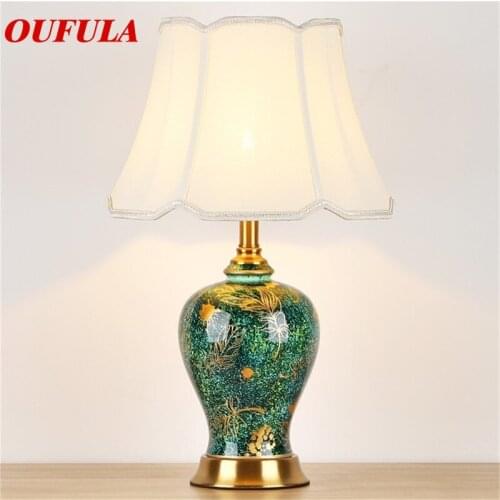 86LIGHT Ceramic Table Lamps Desk Luxury Modern Contemporary Fabric for Foyer Living Room Office Creative Bed Room Hotel