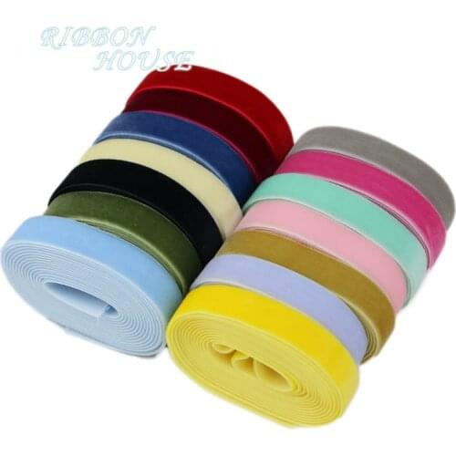 16mm velvet ribbon wholesale gift wrapping decoration Christmas ribbons (10 meters/lot)