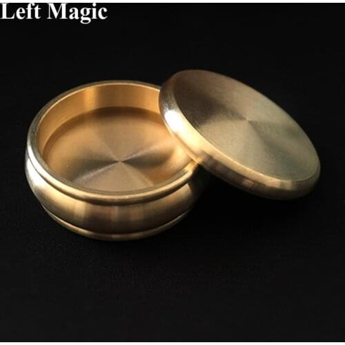 Buddha Slot Box (Half Dollar,Brass) Magic Tricks Magician Close Up Illusions Gimmick prop Mentalism Coin Appear Vanish Magia