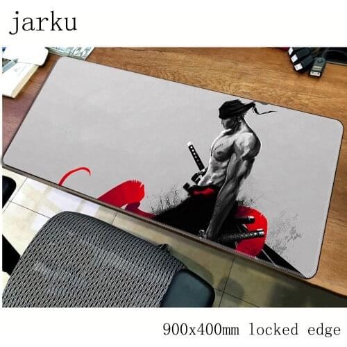 One Piece mouse pad gamer 900x400mm notbook mouse mat gel large gaming mousepad High-end pad mouse PC desk padmouse accessories