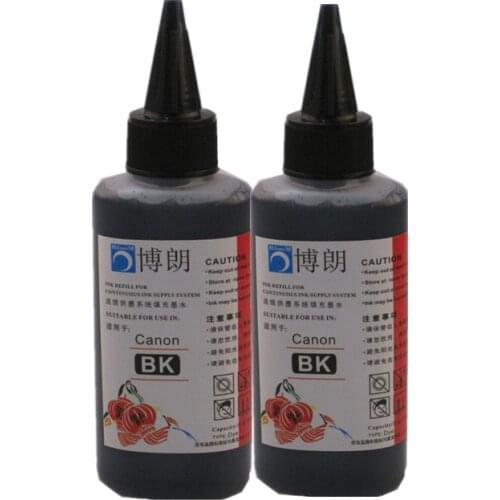 Pigment black ink PGBK 100ML for canon 580 480 470 550 450 ink cartridge