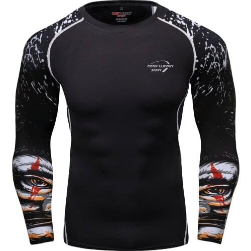 CODY LUNDIN New UV Protection Rashguard Men Long Sleeve Swimsuit Quick Dry Surf Driving Mens T Shirt