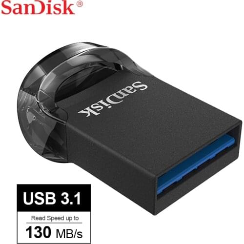 SanDisk USB 3.1 Flash Drive 128GB 64GB 32GB Up to130MB/s Pen Drive USB 3.0 U Disk 16GB Pendrive Flashdisk CZ430