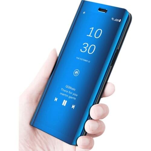 Luxury Mirror Case For Vivo V17 Neo Case Flip Stand Phone Cover For Vivo V17 Pro V 17 Neo V17Neo Z5 Y7S Z1X Case Iqoo Neo Coque