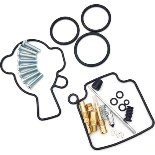 Motorcycle Carburetor Rebuild Kit with Jets Gaskets for Honda TRX450R 2004-2005 TRX 450R
