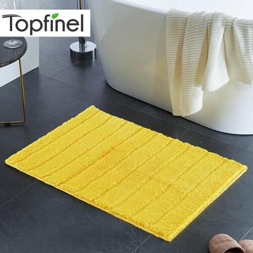 Topfinel Rug Bath Mat Nordic style Antiskid Soft Carpet Mat for Living Room Bathroom Carpet Kitchen Kids Modern Bath Rugs Mats