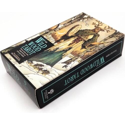 Magic Wild Wood Tarot Read Fate Tarot Card Game For Personal Use Board Game A 78-card Deck And Guidebook for camping travel #SD