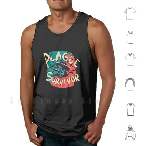 " Plague Survivor! " ( Art ) tank tops vest sleeveless Graphic Art Art Work Digital Drawing Fabulous Cute Strange