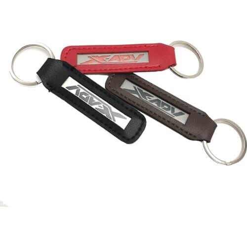 Motorcycle Key Chain Key Ring Keyring Leather Keychain Fashion Gift fits For HONDA X-ADV XADV X ADV Motorcycle Accessories