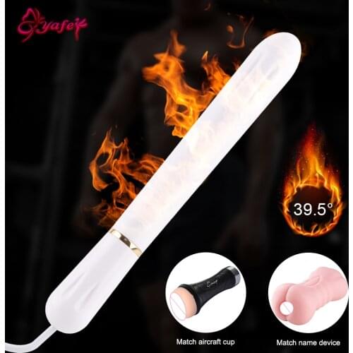 For Male Masturbator Cup USB Heater Deep Hole Sex Toys For Men Smart Thermostats 39.5° Degrees Pussy Vagina Warmer Erotic Toys