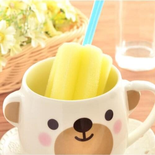 Brand New for Any Cup Long Handle Soft Sponge Bottle Cleaner Kitchen Tableware PP Material Cup Cleanning Brush Tool 8