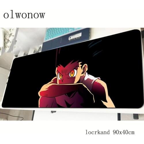 HUNTERxHUNTER mouse pad Mass pattern 900x400x2mm mousepads gaming mousepad gamer Popular personalized mouse pads keyboard pc pad