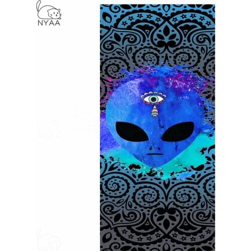 Chaos By Brizbazaar Bath Towel Colorful Skull Microfiber Beach Towel for Adult Galaxy Mandala Shower Towel Gothic Summer Blanket