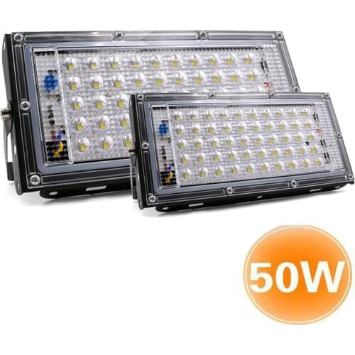 50W LED Flood Light LED street Lamp 220V 240V waterproof Spotlight Landscape Lighting IP65 led spotlight
