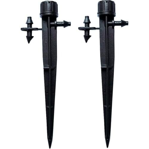 10Pcs 360 Degrees Adjustable Dripper Micro Drip Irrigation System Sprinler Agriculture Watering 8 Holes Dripper