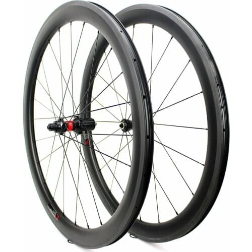Carbon Wheels DT SWISS 240 Hub Clincher Carbon Road Bike Wheels 25mm Width 50mm Depth Clincher Rim With Pillar 1423 Spoke