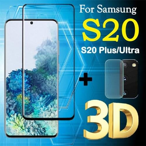 S 20 Ultra glass on for samsung galaxy s20 20plus plus s20plus 20Ultra camera cam lens Screen Protector S20Ultra Tempered Glas