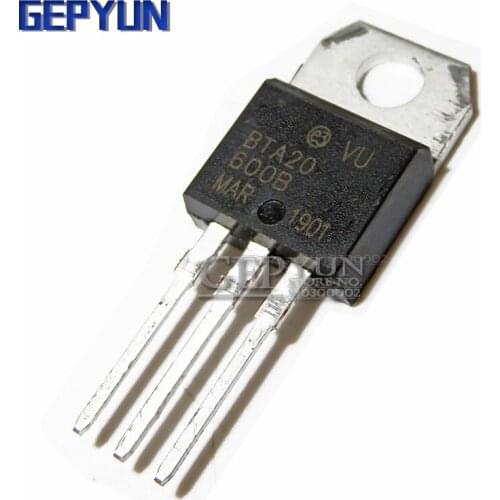 10PCS BTA20-600B BTA20-600 TO220 TO-220 BTA20 20-6 Gepyun