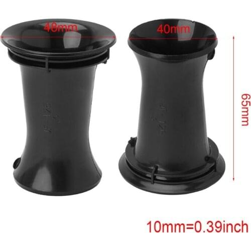 2PCS Speaker Port Tube Bass Reflex Vent Ventilation Connector 3-5" 42x65mm Subwoofer Woofer Box Accessories