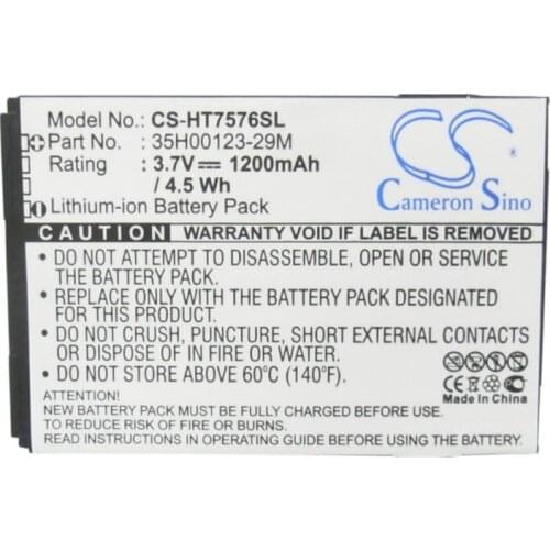 Cameron Sino 1200mAh battery for HTC 7 Pro T7576 35H00123-29M BA S550 Mobile, SmartPhone Battery