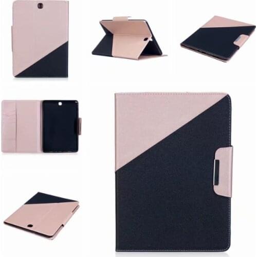 Tablet PC Cover Case For Samsung Galaxy Tab A 9.7 T550 T555 P550 P555 SM-T550 Fashion Pu Leather Soft Silicone Funda Capa Case