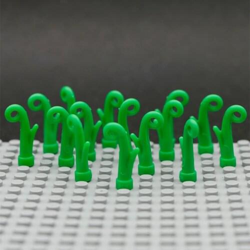 Military Grass Building Blocks Sea Grass Green Plant Mini Figure Accessories Parts Bricks Toys For Children compatible All Brand