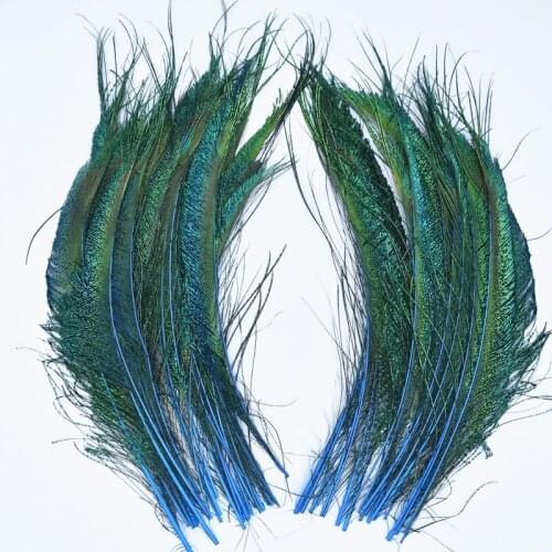 20pcs/Lot Peacock Feathers Wing 30-35cm/12-14" Peacock Decor Natural Feathers for Crafts Peacock Feather Decor Plumas Carnaval