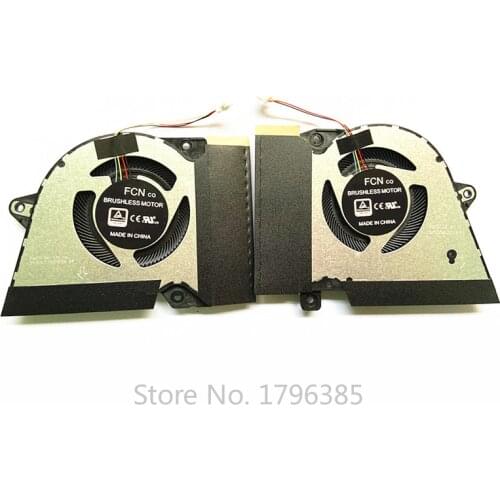 New CPU GPU Cooling Cooler Fan for ASUS ROG Zephyrus G14 GA401I GA401IV 13NR03F0AP0101 13NR03F0AP0301 4PIN Laptop Cooling Pads