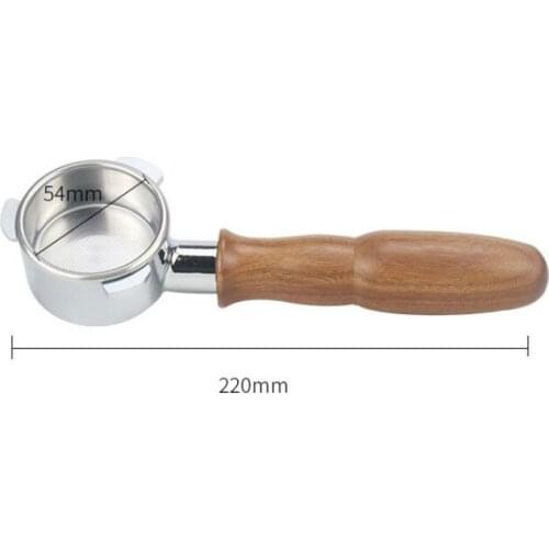 OD Alloy Coffee Bottomless Portafilter 54mm Filter Basket For Breville 870/878/880 Coffee Machine Replacement Espresso Machine