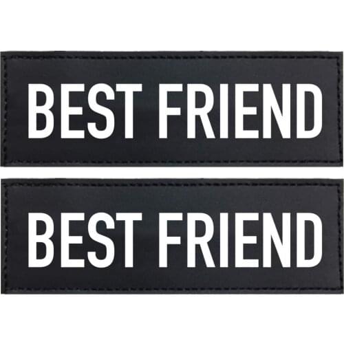 Personalized Night Fluorescence Pet Harness Collar Vest Dogs Name Labe Customized Dog Harness Label Sticker Custom Tag DIY Log