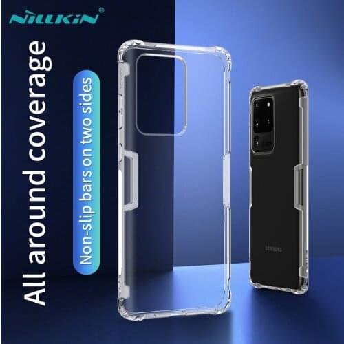 Silicone Case For Samsung Galaxy S20+ Plus Ultra NILLKIN Ultra Thin Clear Soft TPU Phone Cases For Samsung Galaxy S20 S20+ Cover