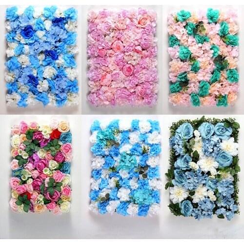 Wedding Red Rose Bouquet Decoration Home Decore Fake Flowers Wall Hanging Decor Purple Artificial Flowers Party Decorations