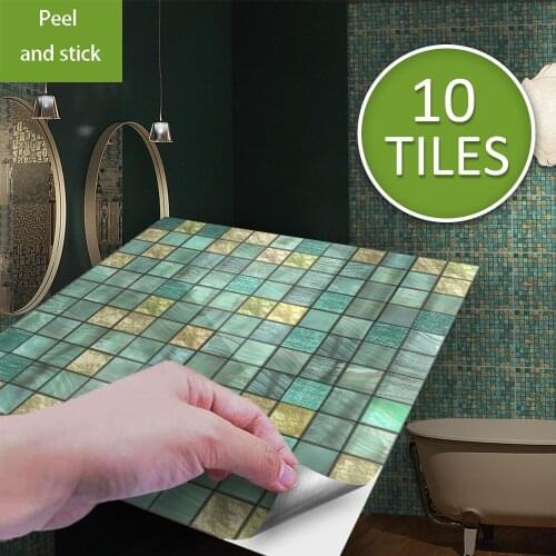 3D Wall Sticker for Living room Kitchen Bathroom Splashback Vinyl Wall Tile Stickers Transfers Wall Decals Room Home Decoration