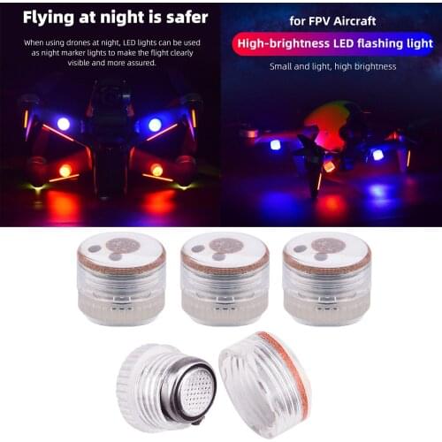 4Pcs/Set Night LED Light Lamp for DJI aircraft/Mavic Air 2/Mavic Mini/Spark/Mavic Air/Mavic 2/Mavic Pro/Phantom 3/4