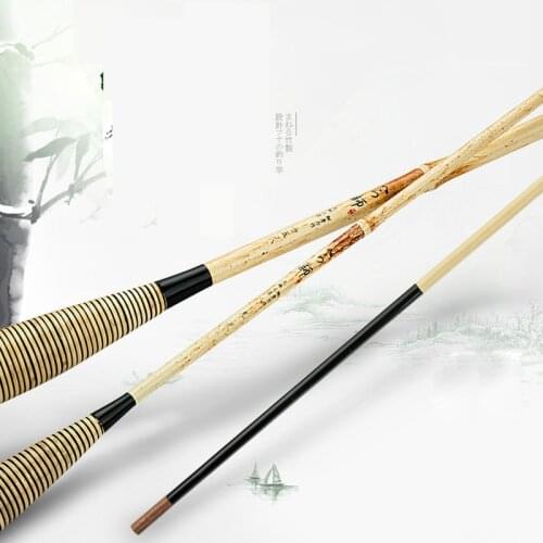 60T High Carbon Fiber Taiwan Fishing Rod Telescopic Wedkarstwo Olta 2.7m-5.4m Black Pit Hand Pole Fishing Sticks Vara De Pesca