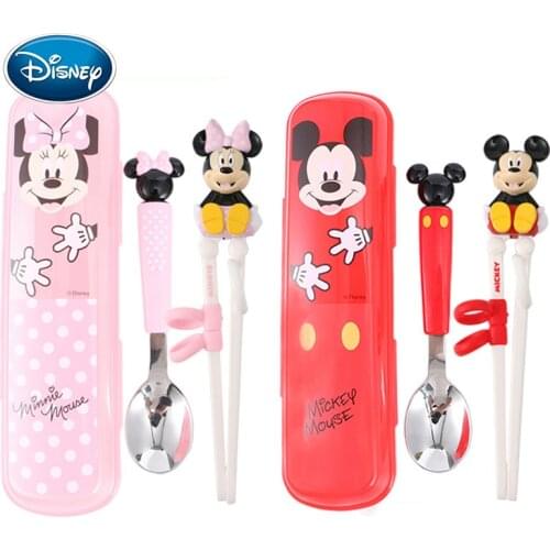 Disney childrens chopsticks learning training chopsticks home practice chopsticks infant baby cartoon cute cutlery set
