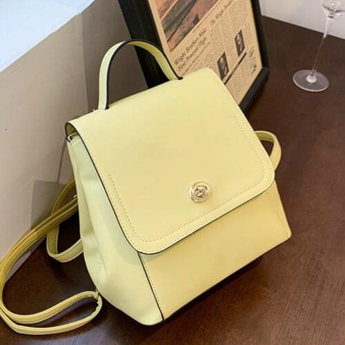 DORANMI Solid Schoolbag Womens Backpacks 2021 Luxury Brand Designed Book Bag Female Rucksacks Preppy Style Book Mochila SB551