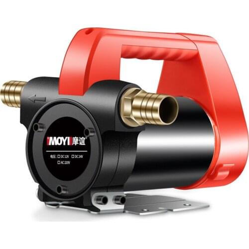 12V / 24V Electric Oil Pump Forward And Reverse Self-priming Diesel Pump Tanker Vehicle Small Automatic High Power Pumping Tools