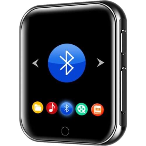 RUIZU MP3 Player Bluetooth M8 Detachable 1.6inch Full Touch Screen 16GB Wearable Music Player,Support External Playback Function