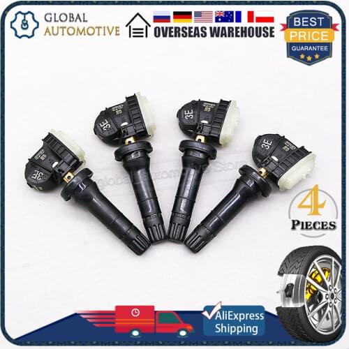 4Pcs NEW Car TPMS SENSOR 315MHz 13512346 For 2020 GM Chevrolet Colorado GMC Canyon Tire Pressure Monitoring System