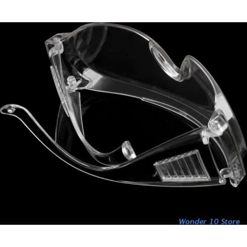 97BB New Clear Vented Safety Goggles Eye Protection Protective Lab Anti Fog Glasses