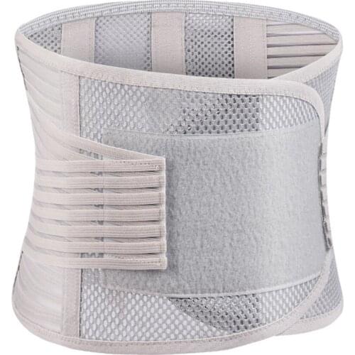 Summer Lumbar Support Belt Orthopedic Strain Pain Relief Corset Back Spine Decompression Brace Self-heating Waist Protection