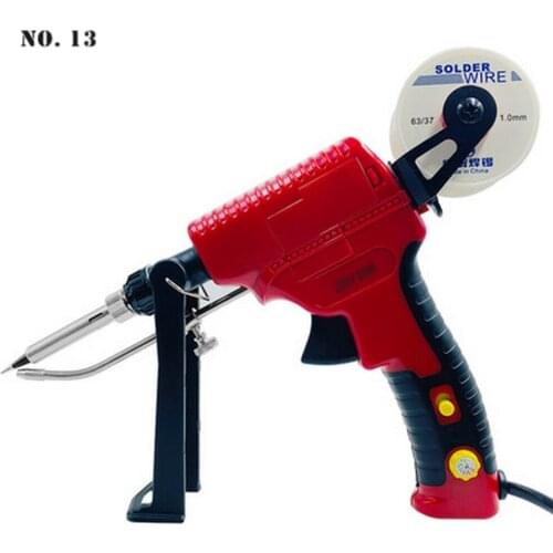 Manual Soldering Gun Constant Temperature Electric Soldering Iron Automatic Soldering Set Soldering Grab with Soldering Tin