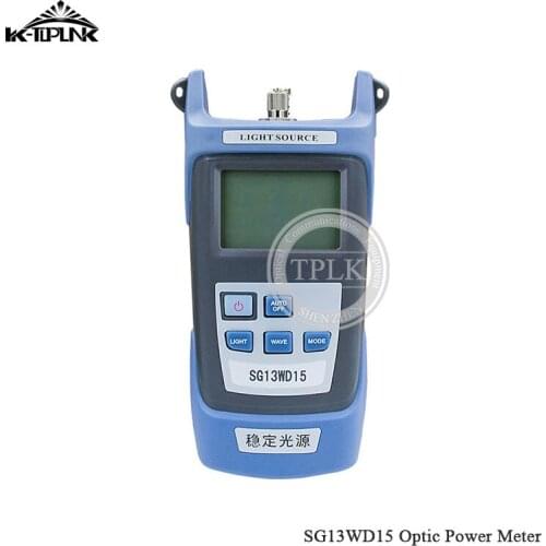 Hand-held SG13WD15 Fiber optic laser red light source FTTH Fiber Tester communication instrument OPM