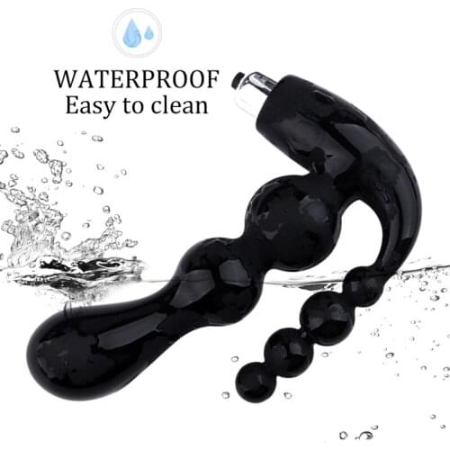 Silicone Prostate Massager Butt Plug Masturbation Multispeed Vibrator Sex Toy for Men Beginner