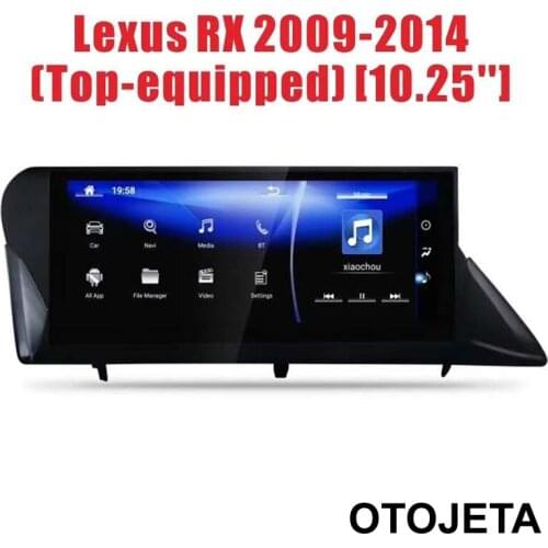 Smart Android 9.0 GPS premium Navigation for Lexus RX rx350 rx450h rx270 RX450 RX350H radio touch screen Multimedia 2009-2014