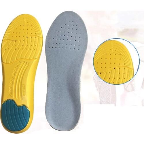 2020 New Sports Insole Cuttable Shoe Insoles Free Size Orthotic Arch Support Sport Shoe Pad Soft Running Insert Cushion