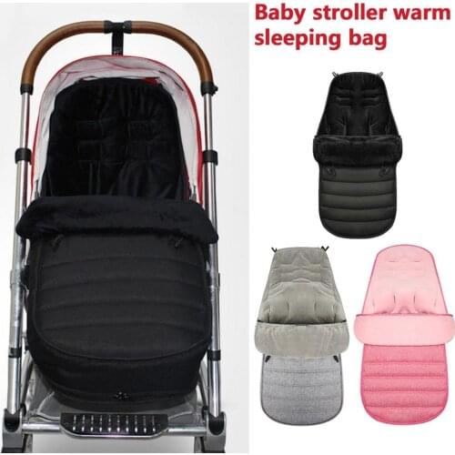 Universal Windproof Warm Winter Baby Stroller Footmuff Foot Cover Bunting Sleep Bag Blanket for Toddlers Pushchairs Accessories