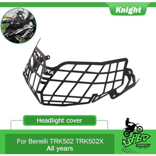 For Benelli TRK502 TRK 502X Headlight Guard Protector Grille Covers for Benelli TRK 502 Motorcycle Parts Motorcycle Accessories