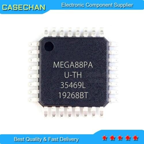 10PCS ATMEGA8A-AU QFP-32 ATMEGA88PA-AU ATMEGA328PB-AU ATMEGA328P-AU QFP32 ATMEGA8A QFP ATMEGA88PA Original New In Stock IC chip